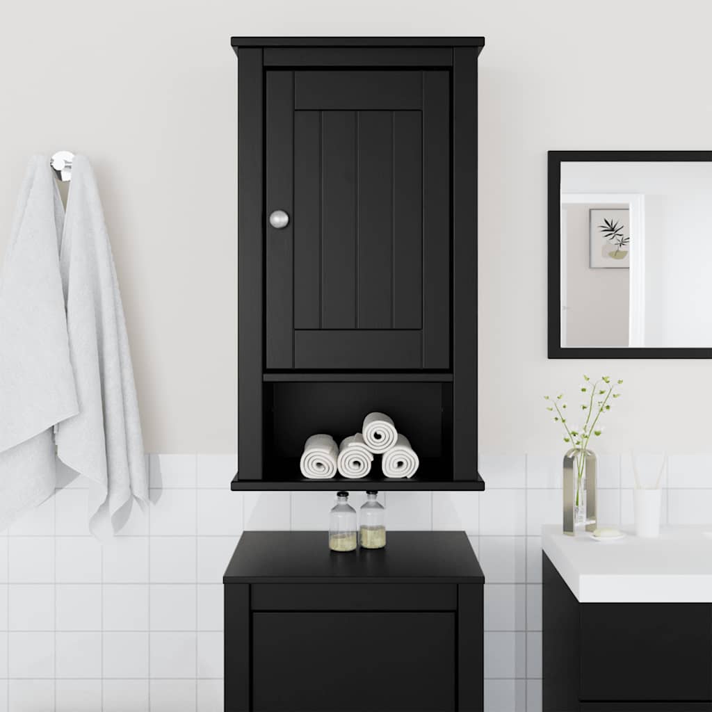 Armoire roulante avec tiroirs MOSS blanc bois de pin solide