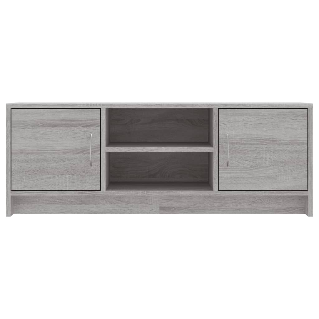 Meuble TV sonoma gris 102x30x37,5 cm bois d'ingénierie - XIOS