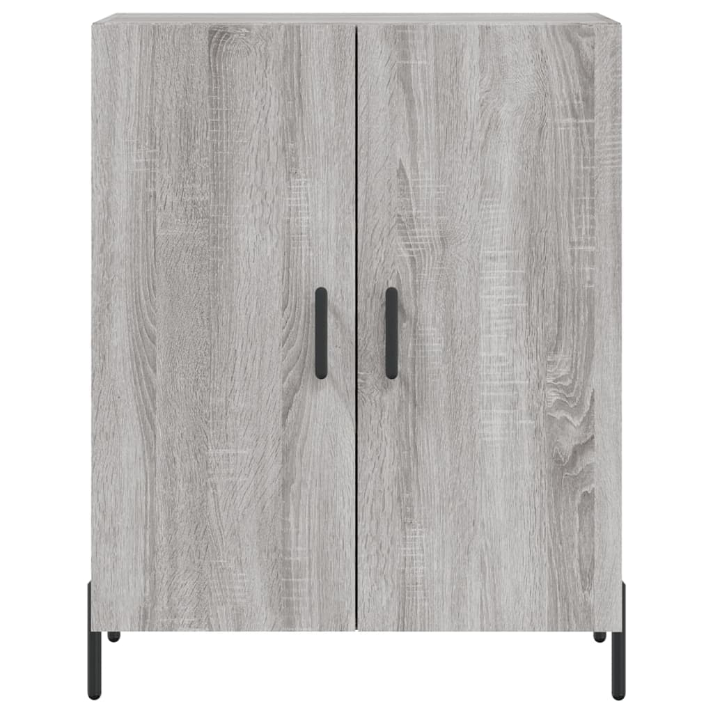Buffet haut Sonoma gris 69,5x34x180 cm Bois d'ingénierie - XIOS