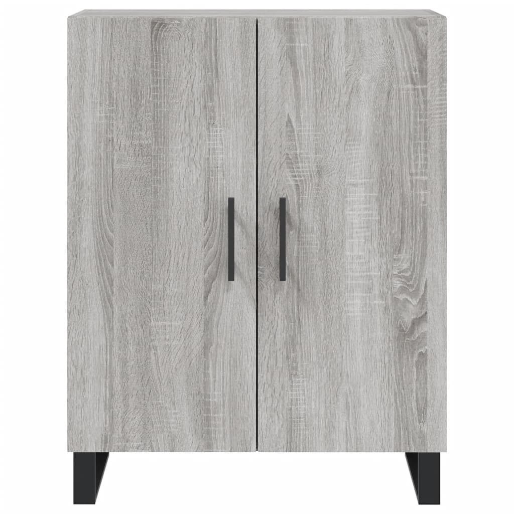 Buffet haut Sonoma gris 69,5x34x180 cm Bois d'ingénierie - XIOS