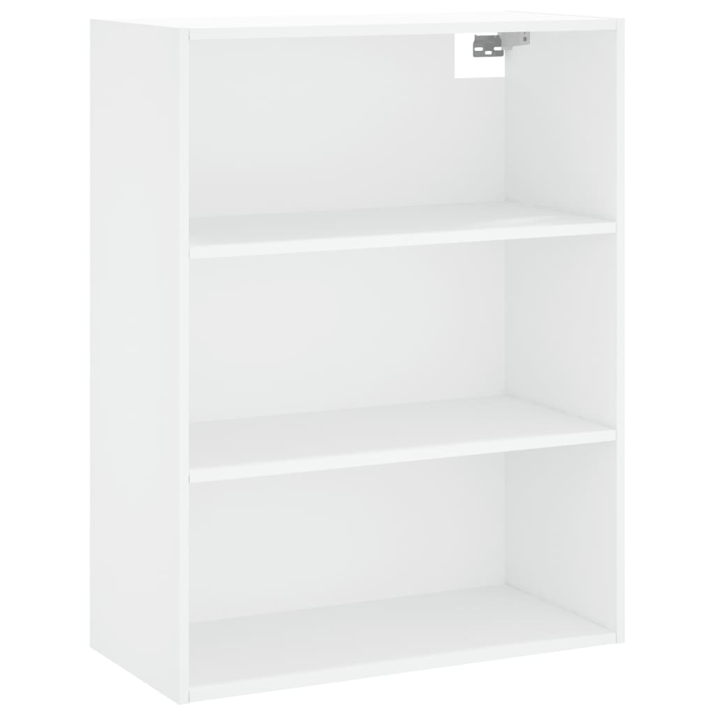 Buffet haut Blanc 69,5x34x180 cm Bois d'ingénierie - XIOS