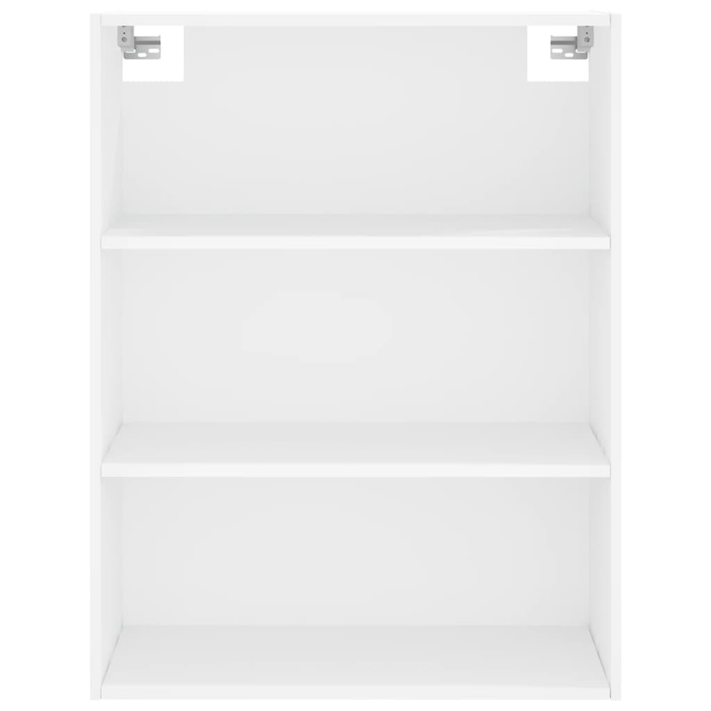 Buffet haut Blanc 69,5x34x180 cm Bois d'ingénierie - XIOS