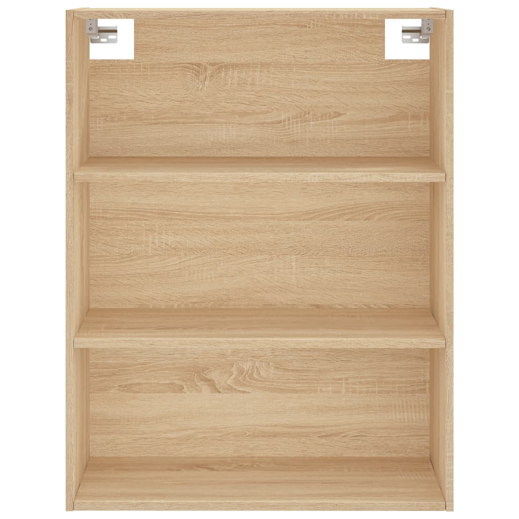 Buffet haut Chêne sonoma 69,5x34x180 cm Bois d'ingénierie - XIOS