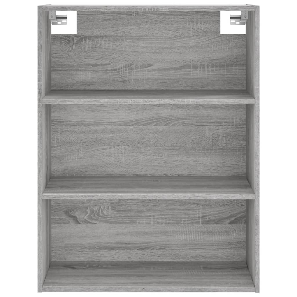 Buffet haut Sonoma gris 69,5x34x180 cm Bois d'ingénierie - XIOS