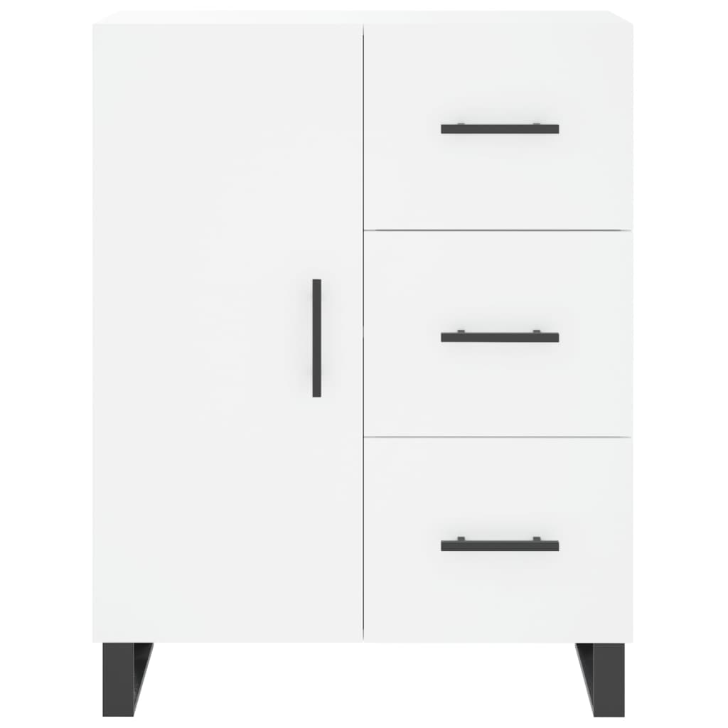 Buffet haut Blanc 69,5x34x180 cm Bois d'ingénierie - XIOS