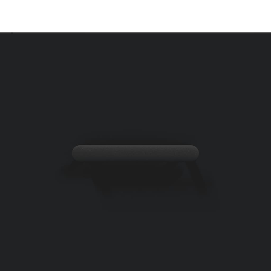 Buffet haut Noir 69,5x34x180 cm Bois d'ingénierie - XIOS