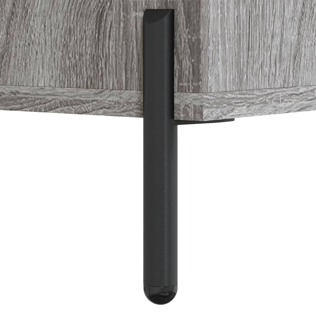Buffet haut Sonoma gris 69,5x34x180 cm Bois d'ingénierie - XIOS