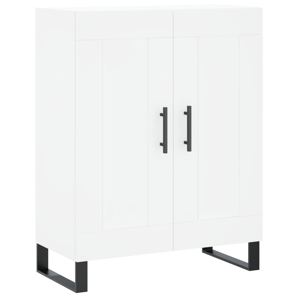Buffet haut Blanc 69,5x34x180 cm Bois d'ingénierie - XIOS