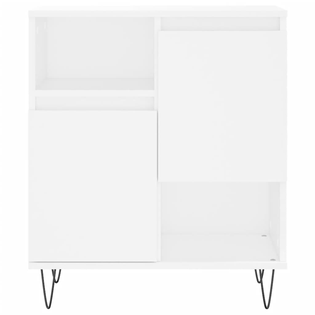 Buffets 2 pcs blanc bois d'ingénierie - XIOS