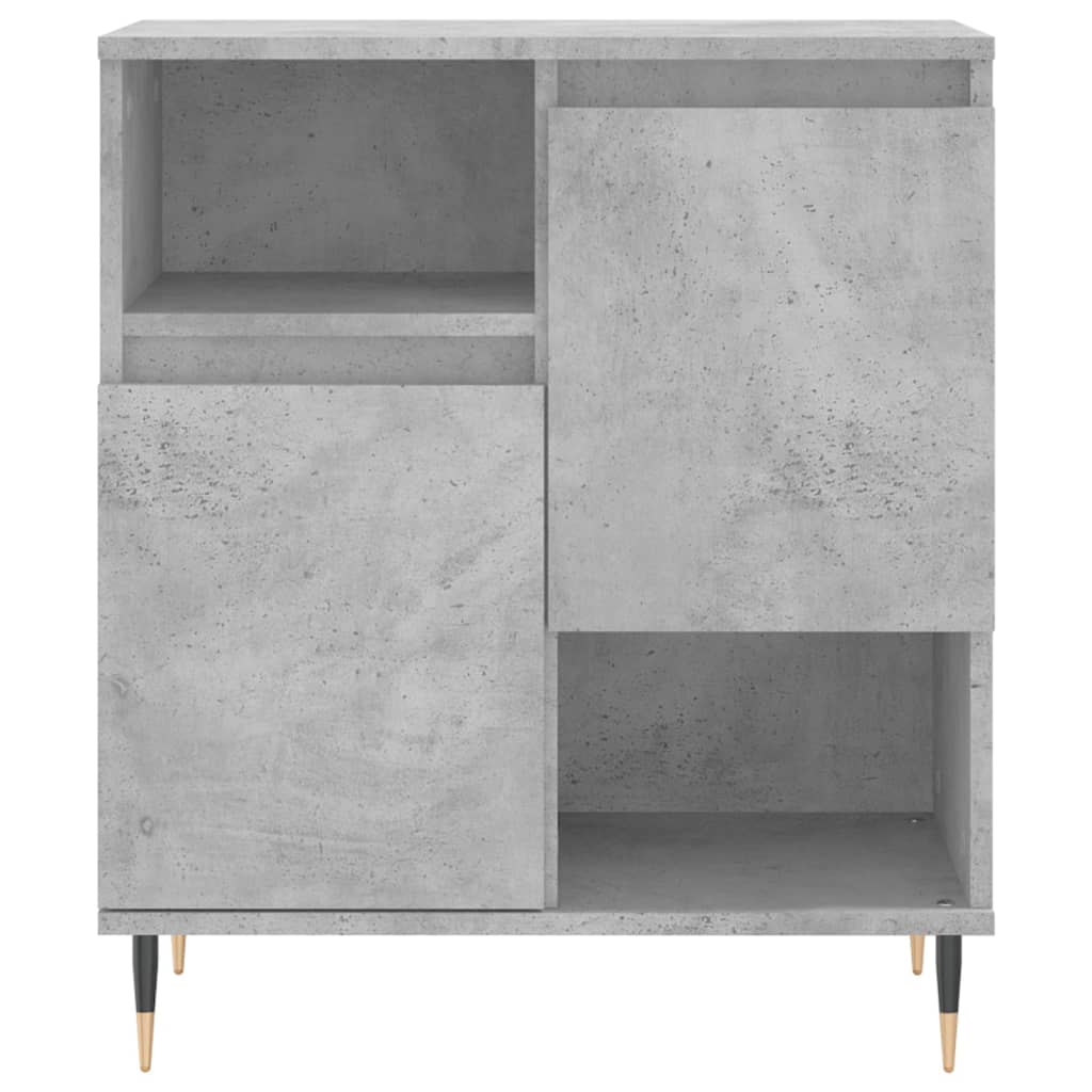 Buffets 3 pcs gris béton bois d'ingénierie - XIOS
