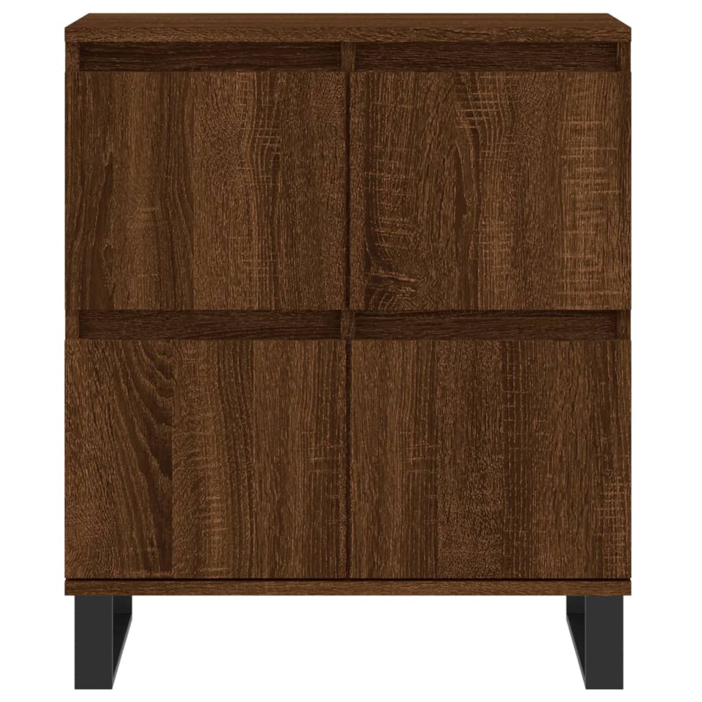 Buffets 2 pcs chêne marron bois d'ingénierie - XIOS