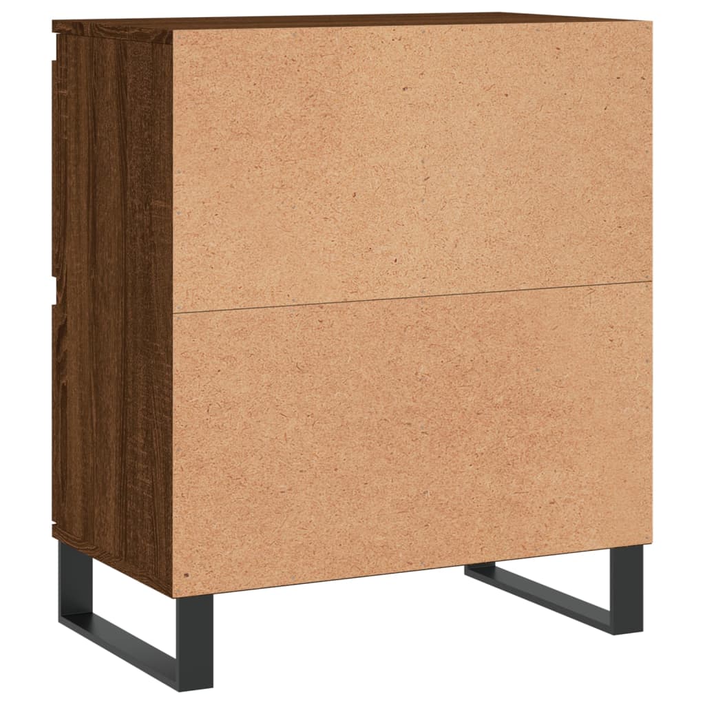 Buffets 2 pcs chêne marron bois d'ingénierie - XIOS