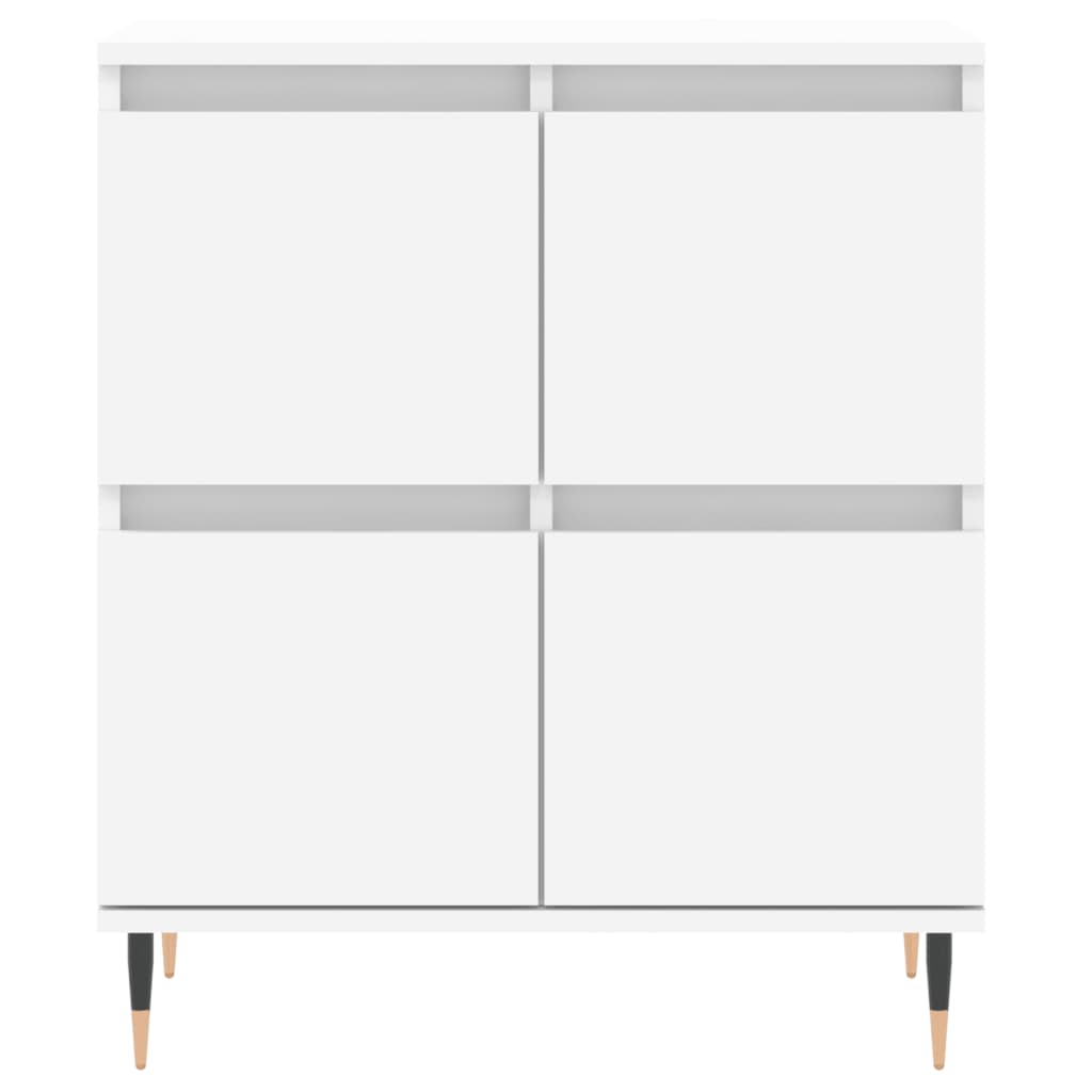Buffets 3 pcs Blanc Bois d'ingénierie - XIOS