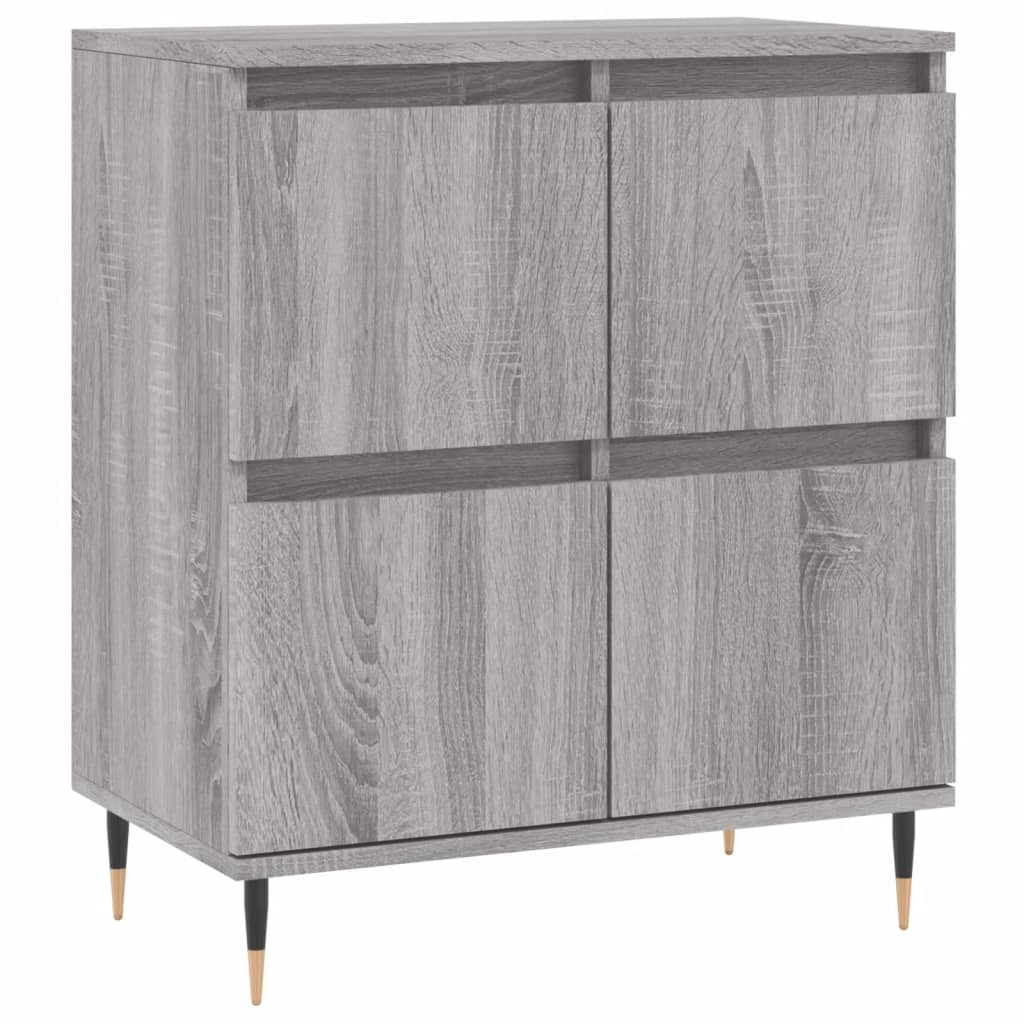 Buffets 3 pcs Sonoma gris Bois d'ingénierie - XIOS