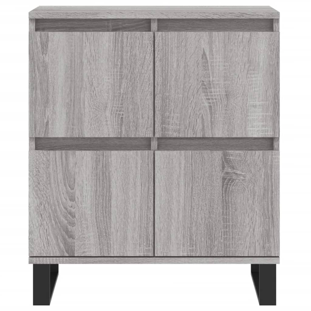 Buffets 3 pcs Sonoma gris Bois d'ingénierie - XIOS