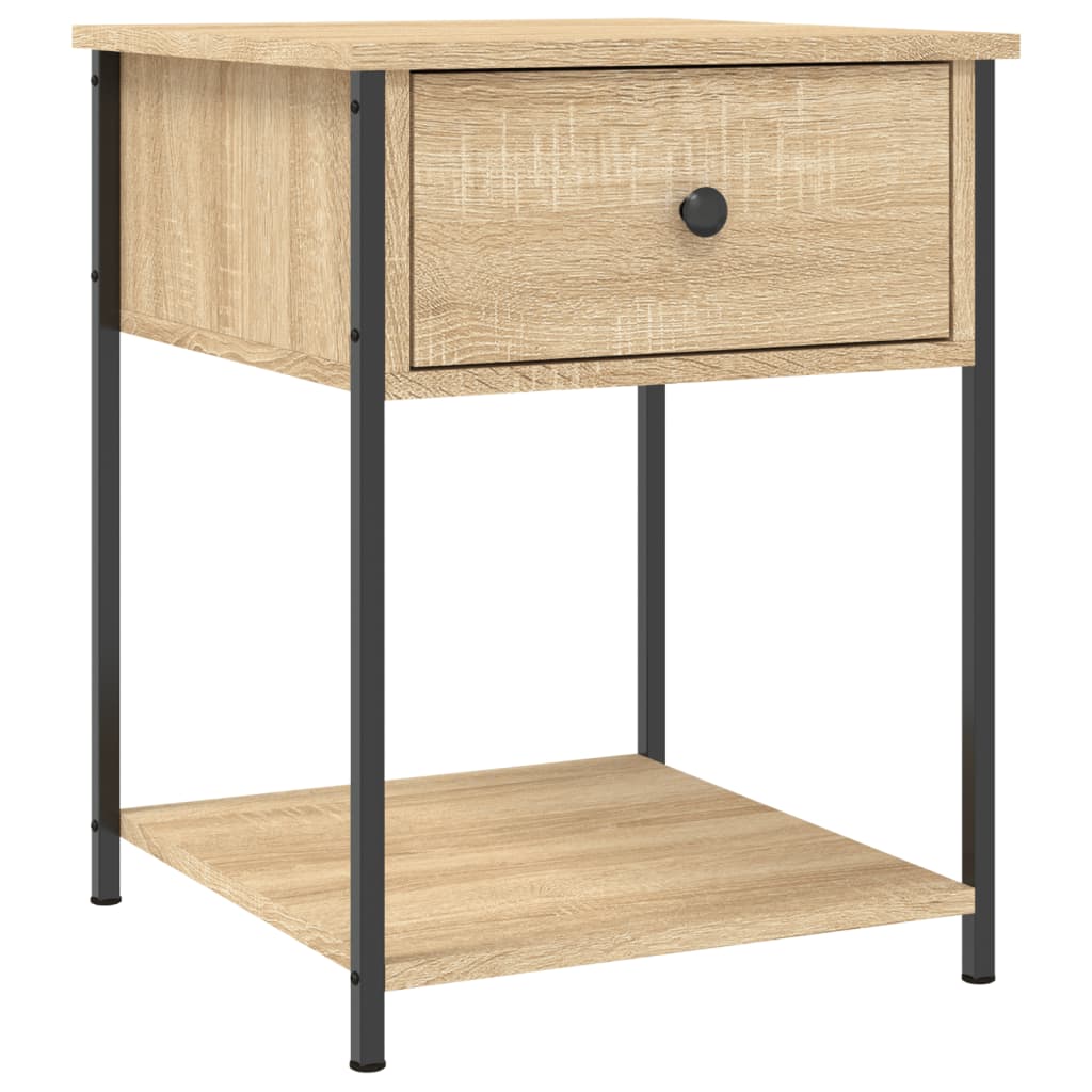 Tables de chevet 2 pcs chêne sonoma 44x45x58 cm bois ingénierie - XIOS