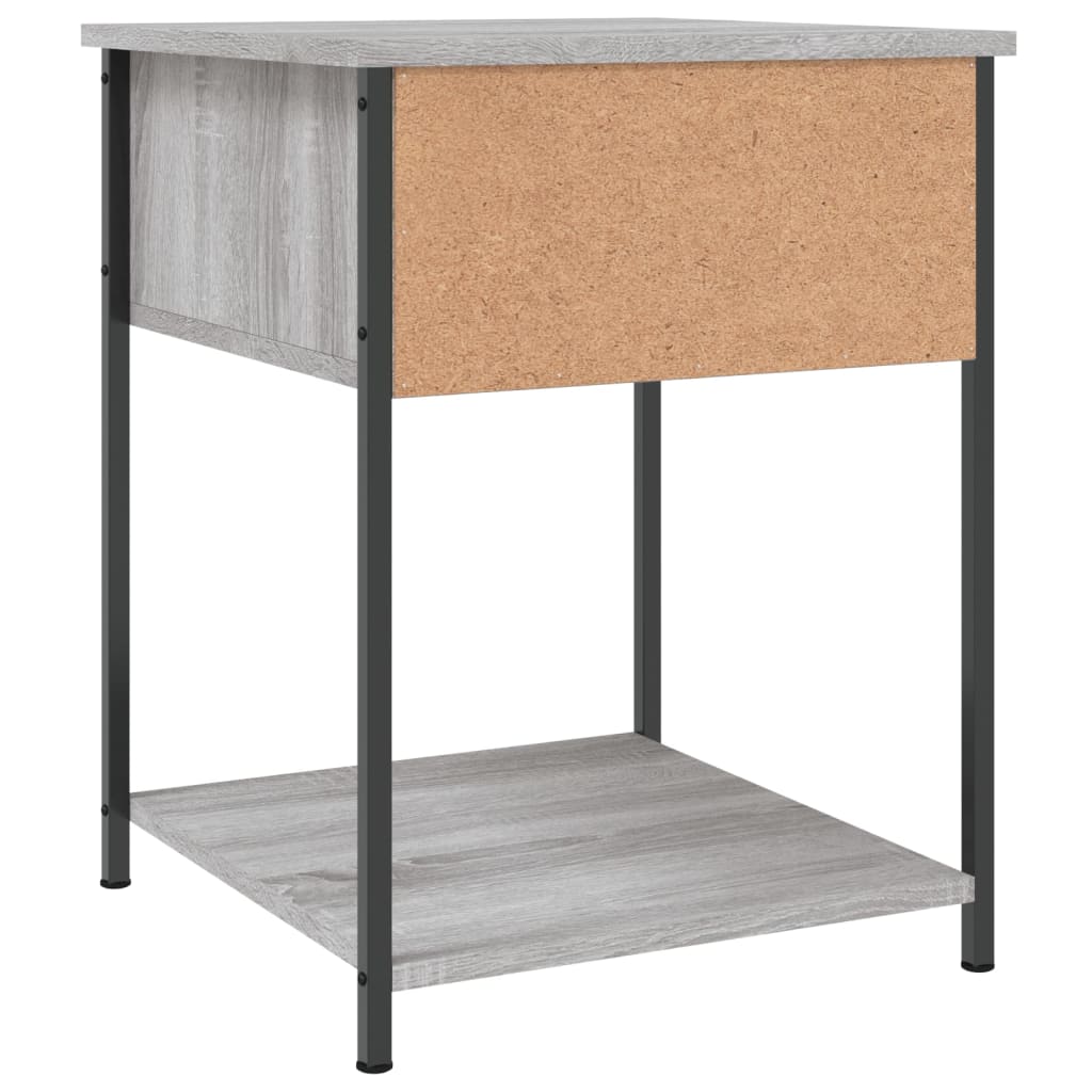 Tables de chevet 2 pcs sonoma gris 44x45x58 cm bois ingénierie - XIOS