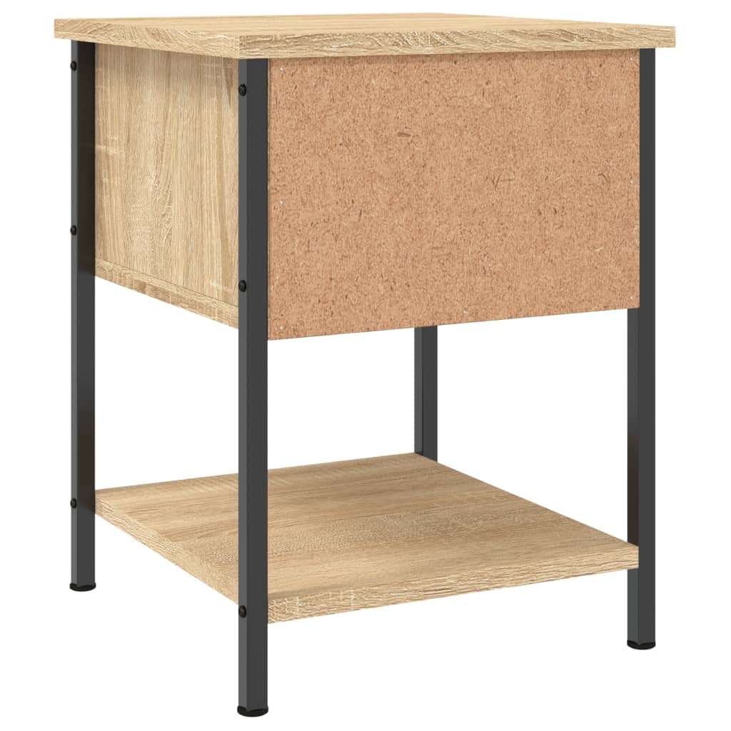 Tables de chevet 2 pcs chêne sonoma 34x35,5x45 cm - XIOS