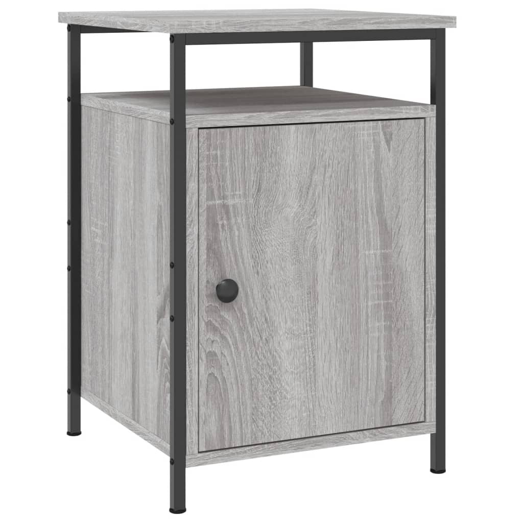 Tables de chevet 2 pcs sonoma gris 40x42x60cm bois d'ingénierie - XIOS