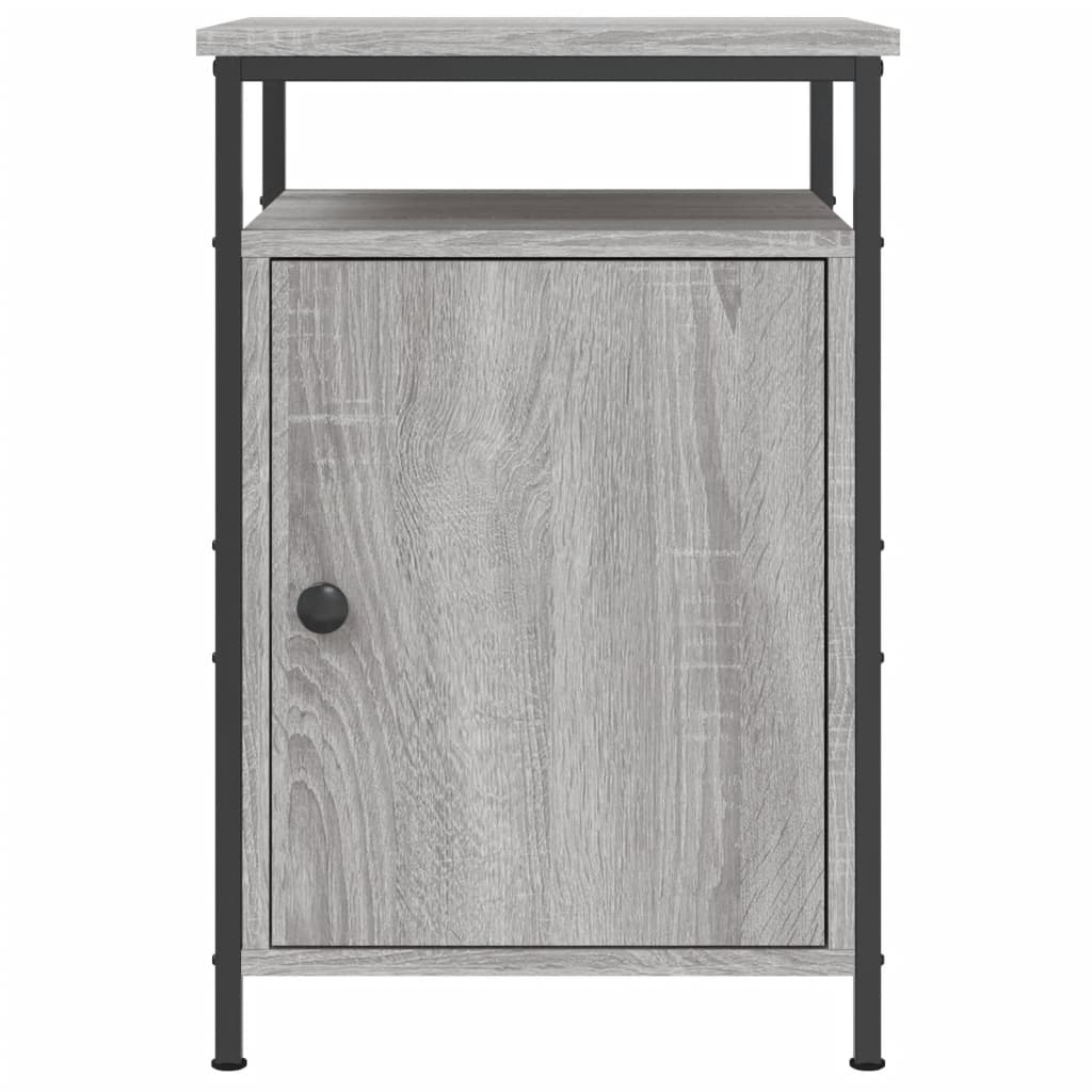 Tables de chevet 2 pcs sonoma gris 40x42x60cm bois d'ingénierie - XIOS