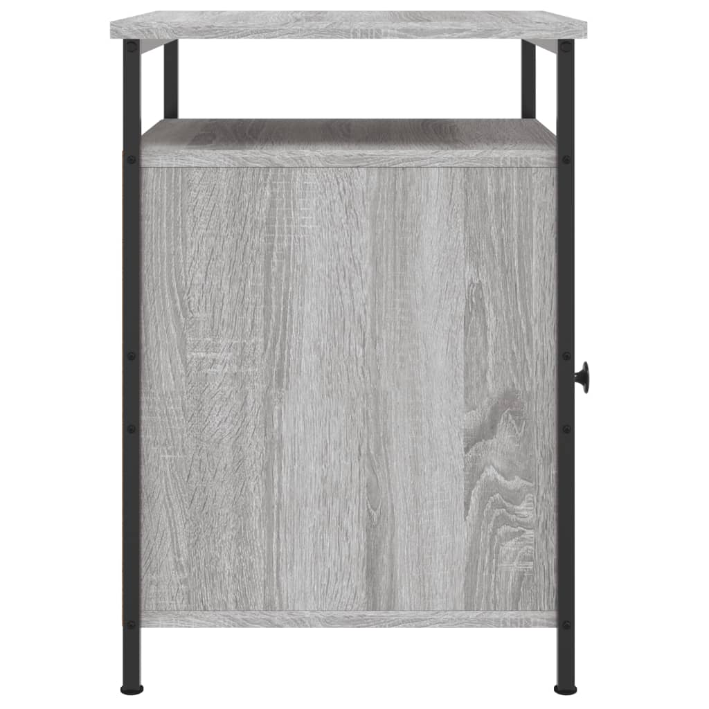 Tables de chevet 2 pcs sonoma gris 40x42x60cm bois d'ingénierie - XIOS