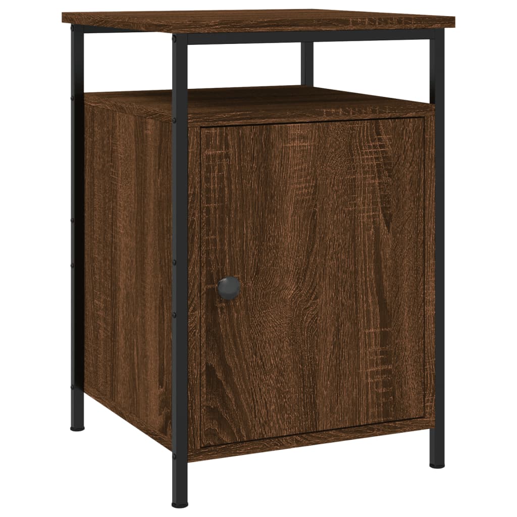 Tables de chevet 2pcs Chêne marron 40x42x60cm Bois d'ingénierie - XIOS