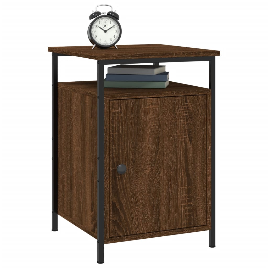 Tables de chevet 2pcs Chêne marron 40x42x60cm Bois d'ingénierie - XIOS