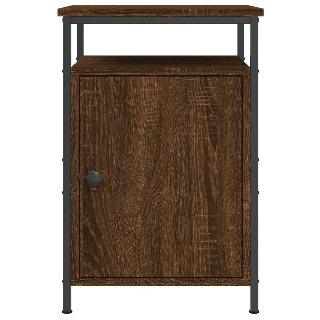 Tables de chevet 2pcs Chêne marron 40x42x60cm Bois d'ingénierie - XIOS