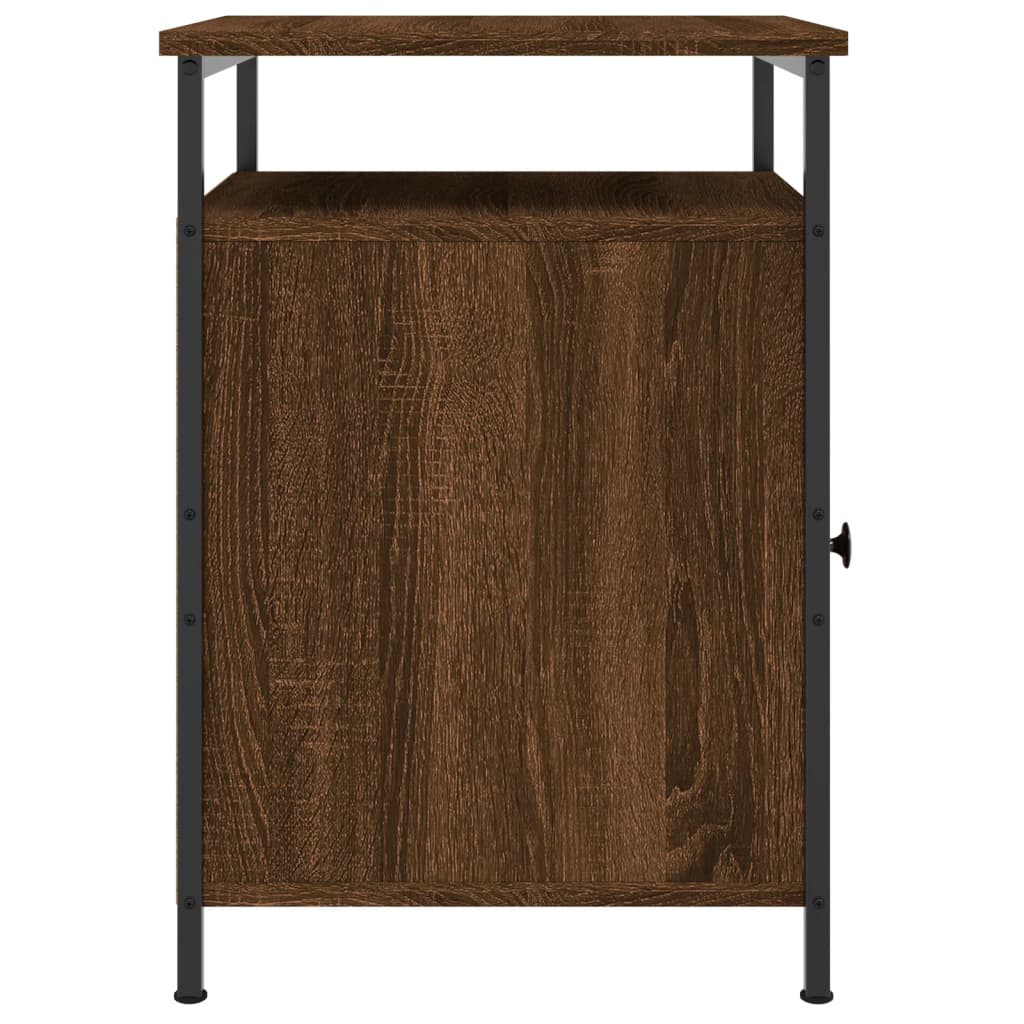Tables de chevet 2pcs Chêne marron 40x42x60cm Bois d'ingénierie - XIOS