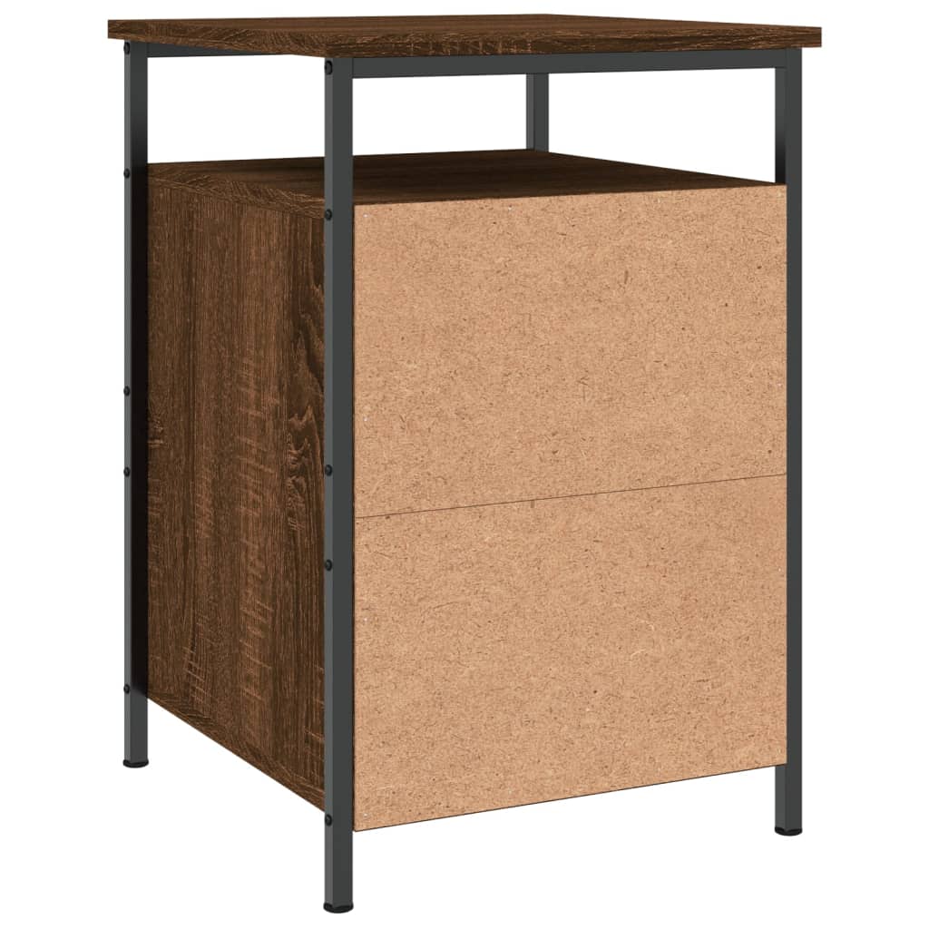 Tables de chevet 2pcs Chêne marron 40x42x60cm Bois d'ingénierie - XIOS