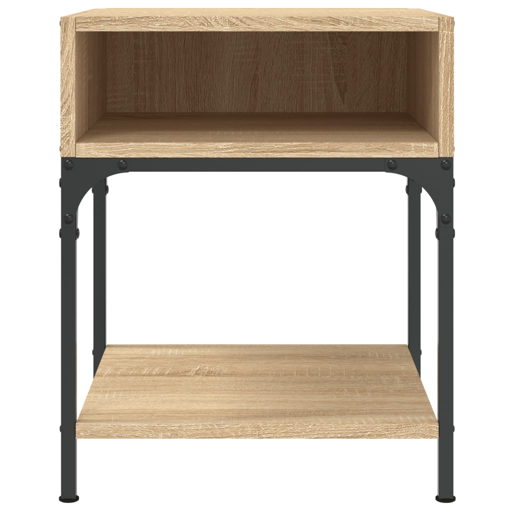 Tables de chevet 2 pcs chêne sonoma 40x41x50 cm bois ingénierie - XIOS