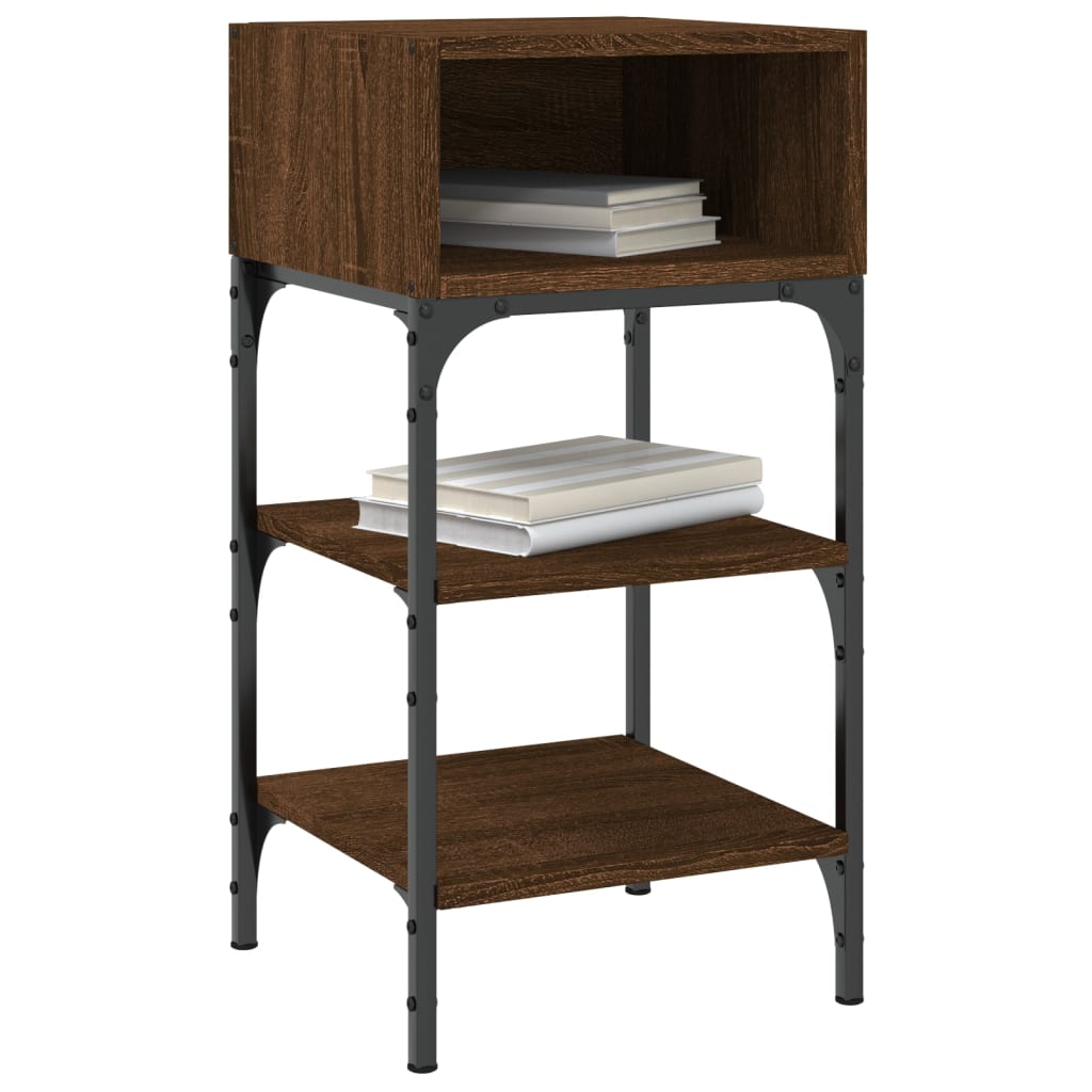 Tables de chevet 2 pcs chêne marron 35x34,5x70 cm - XIOS