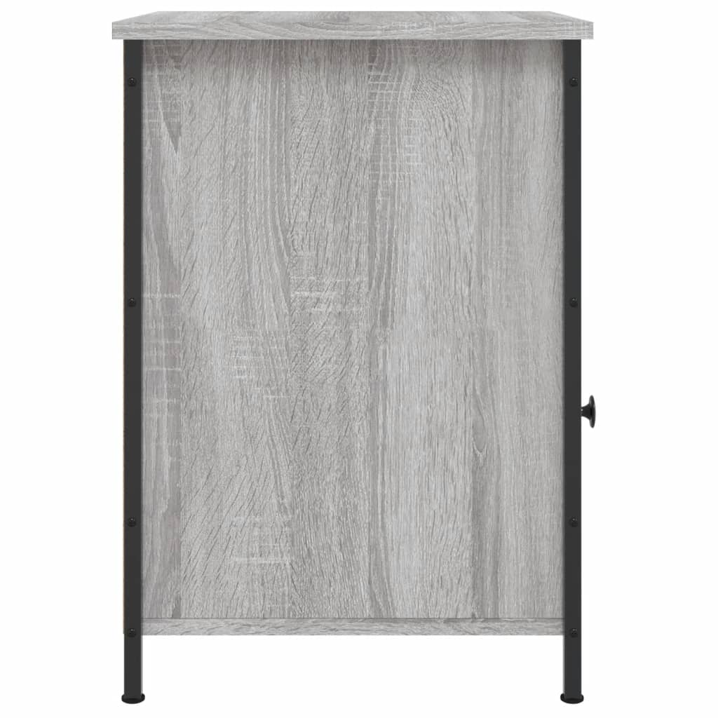 Tables de chevet 2 pcs sonoma gris 40x42x60cm bois d'ingénierie - XIOS
