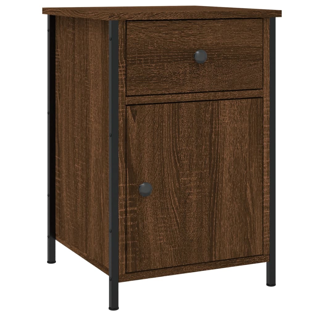 Tables de chevet 2pcs Chêne marron 40x42x60cm Bois d'ingénierie - XIOS