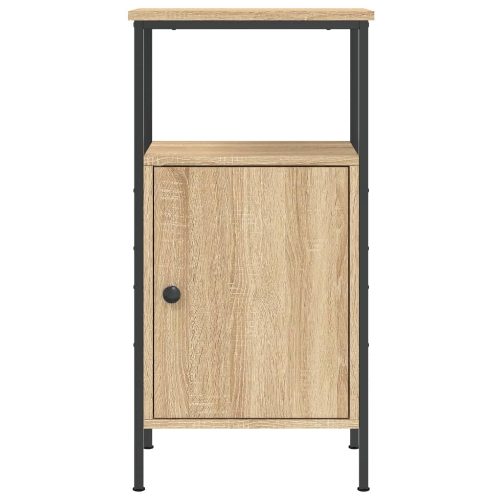 Table de chevet chêne sonoma 41x31x80 cm bois d'ingénierie - XIOS