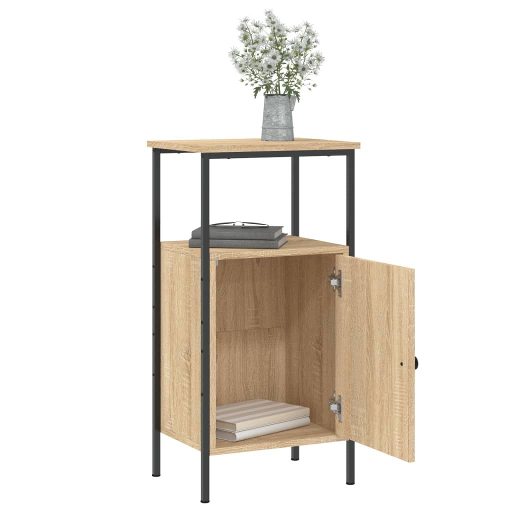 Tables de chevet 2 pcs chêne sonoma 41x31x80 cm bois ingénierie - XIOS