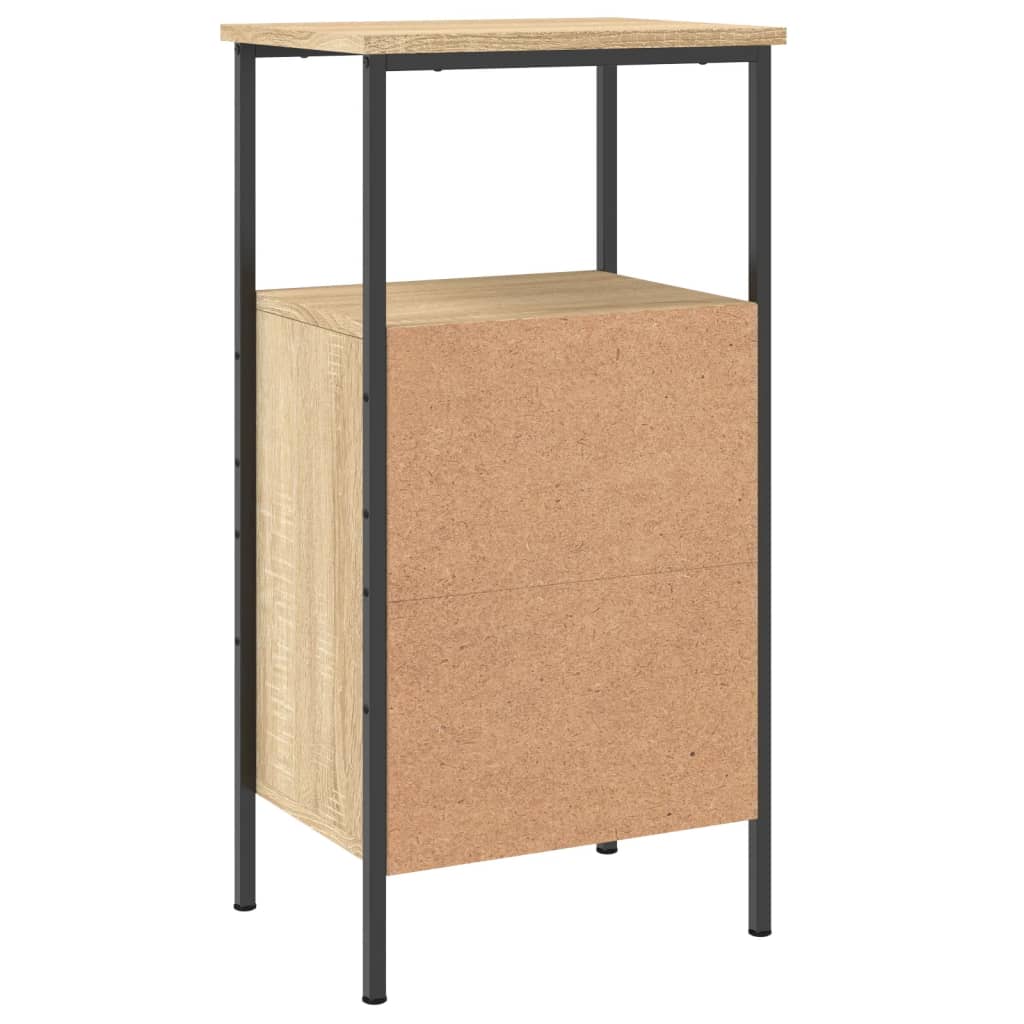 Tables de chevet 2 pcs chêne sonoma 41x31x80 cm bois ingénierie - XIOS