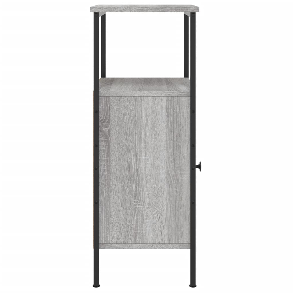 Tables de chevet 2 pcs sonoma gris 41x31x80cm bois d'ingénierie - XIOS