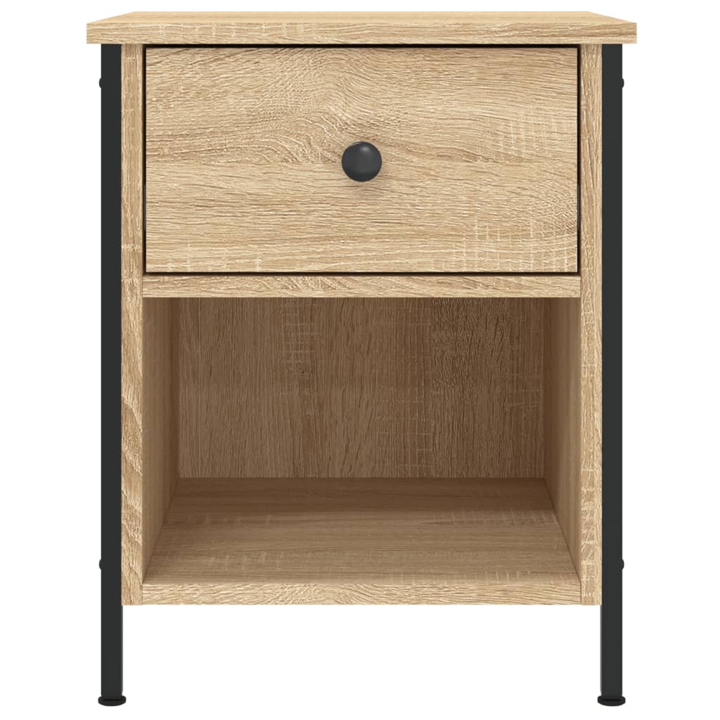 Tables de chevet 2 pcs chêne sonoma 40x42x50 cm bois ingénierie - XIOS