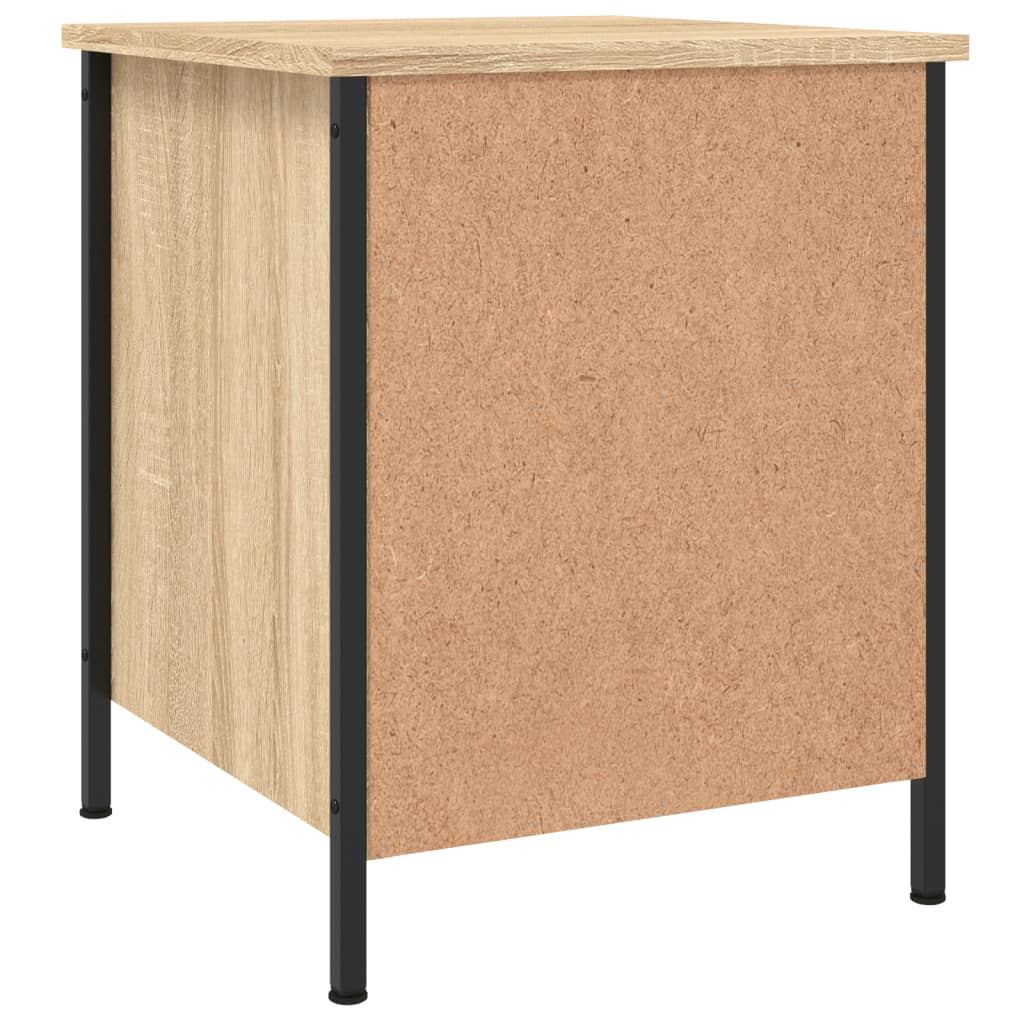 Tables de chevet 2 pcs chêne sonoma 40x42x50 cm bois ingénierie - XIOS