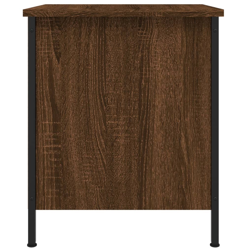 Tables de chevet 2pcs chêne marron 40x42x50cm bois d'ingénierie - XIOS