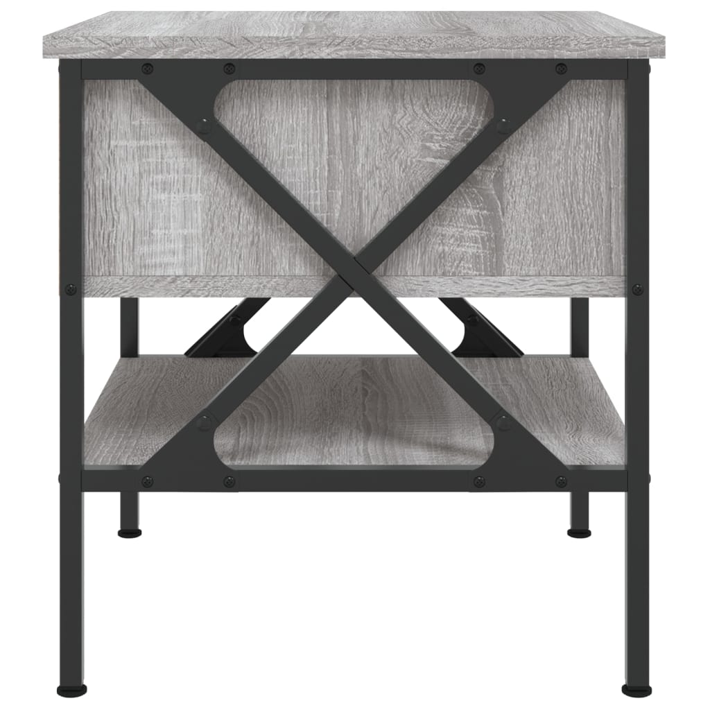 Tables de chevet 2 pcs sonoma gris 40x42x45 cm bois ingénierie - XIOS