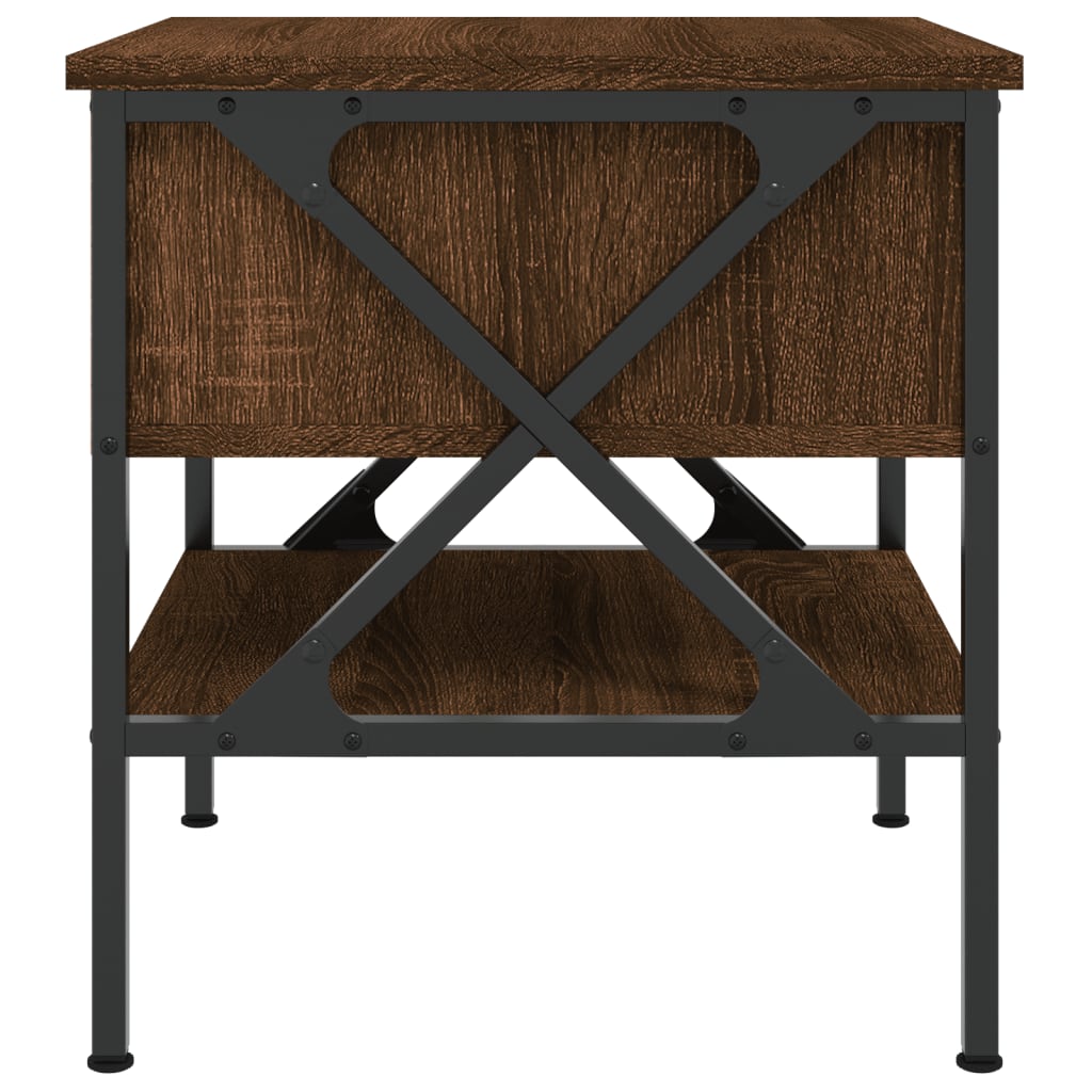 Tables de chevet 2 pcs chêne marron 40x42x45 cm bois ingénierie - XIOS