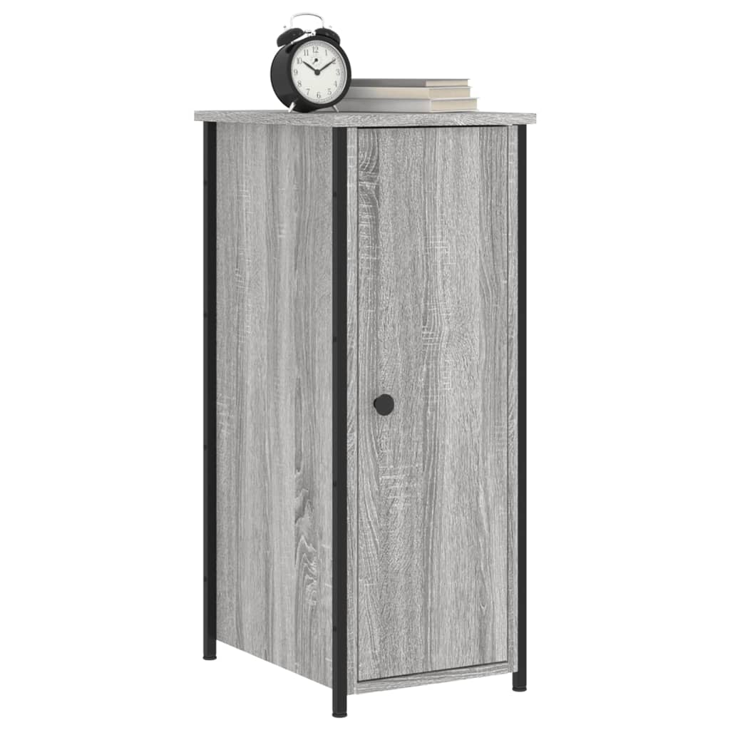 Tables de chevet 2 pcs sonoma gris 32x42x80cm bois d'ingénierie - XIOS