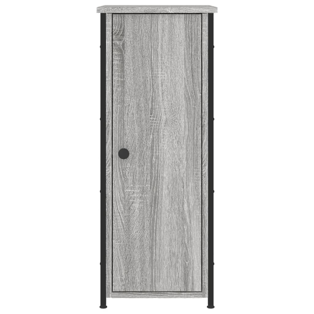 Tables de chevet 2 pcs sonoma gris 32x42x80cm bois d'ingénierie - XIOS