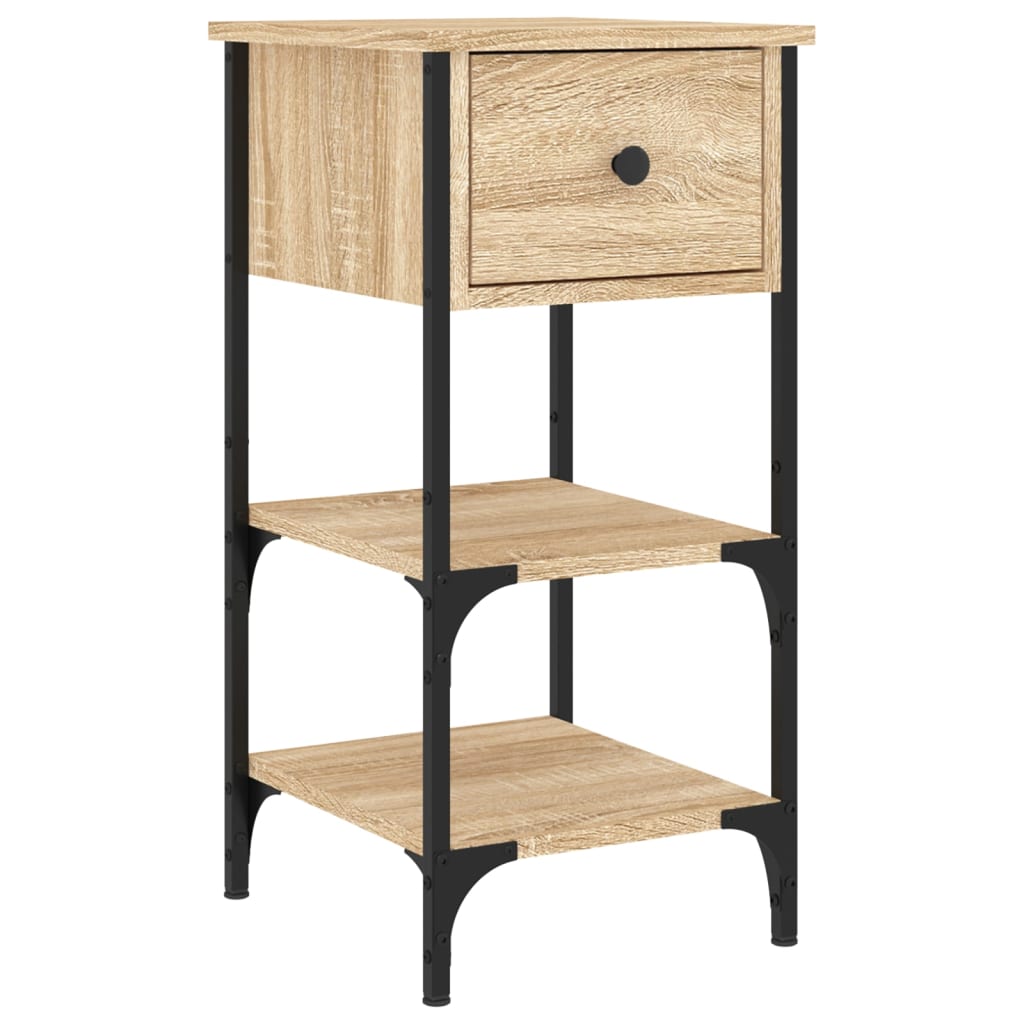 Tables de chevet 2 pcs chêne sonoma 34x36x70 cm bois ingénierie - XIOS