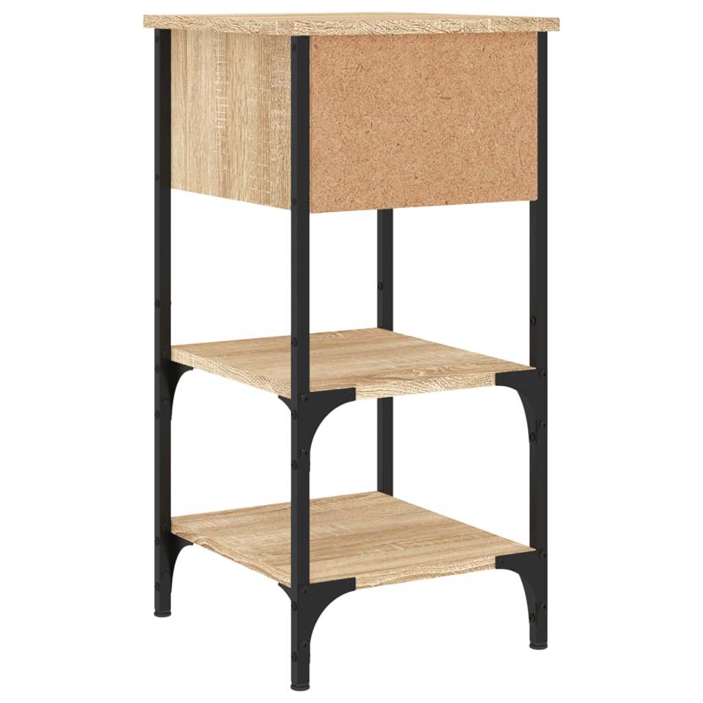 Tables de chevet 2 pcs chêne sonoma 34x36x70 cm bois ingénierie - XIOS