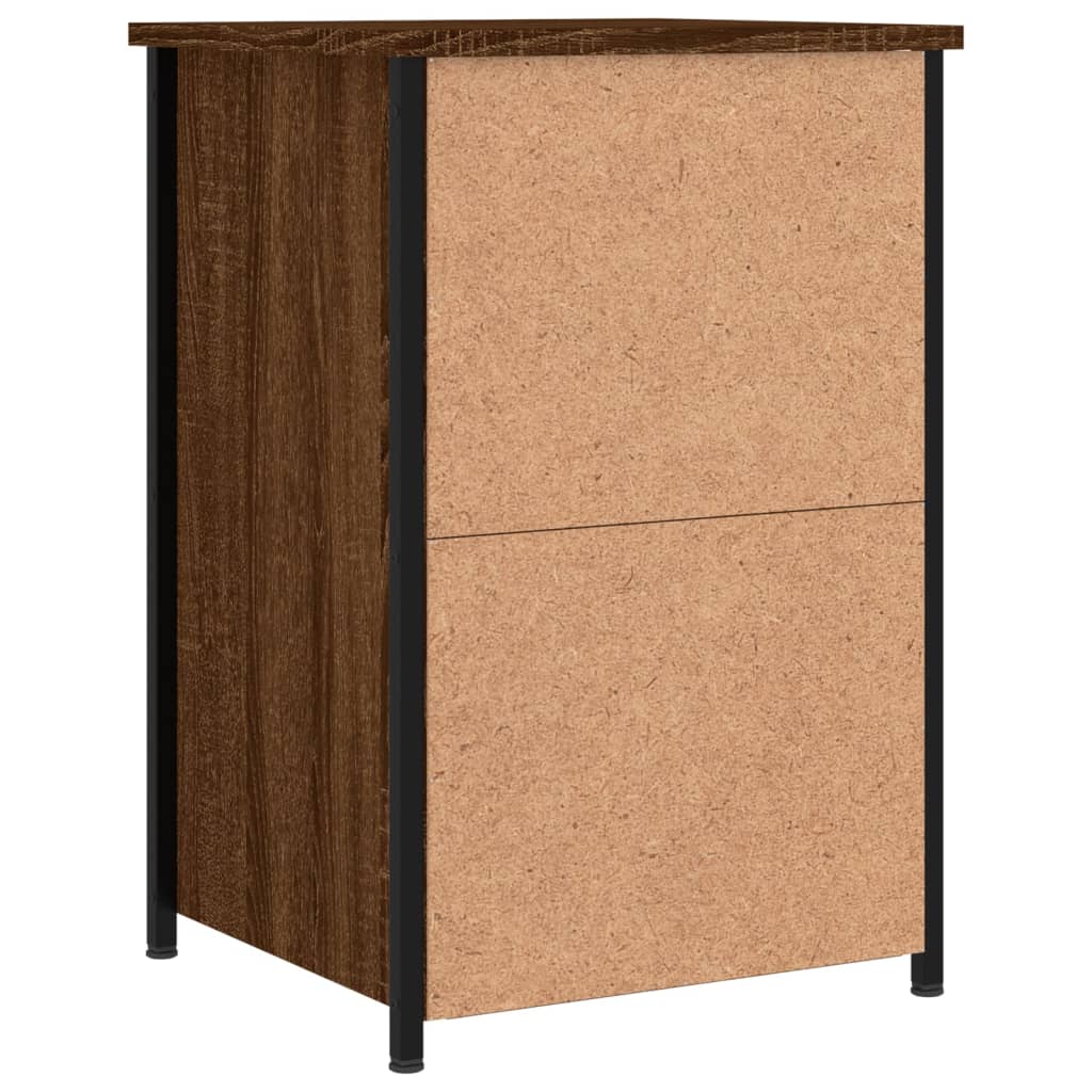 Tables de chevet 2pcs chêne marron 40x36x60cm Bois d'ingénierie - XIOS