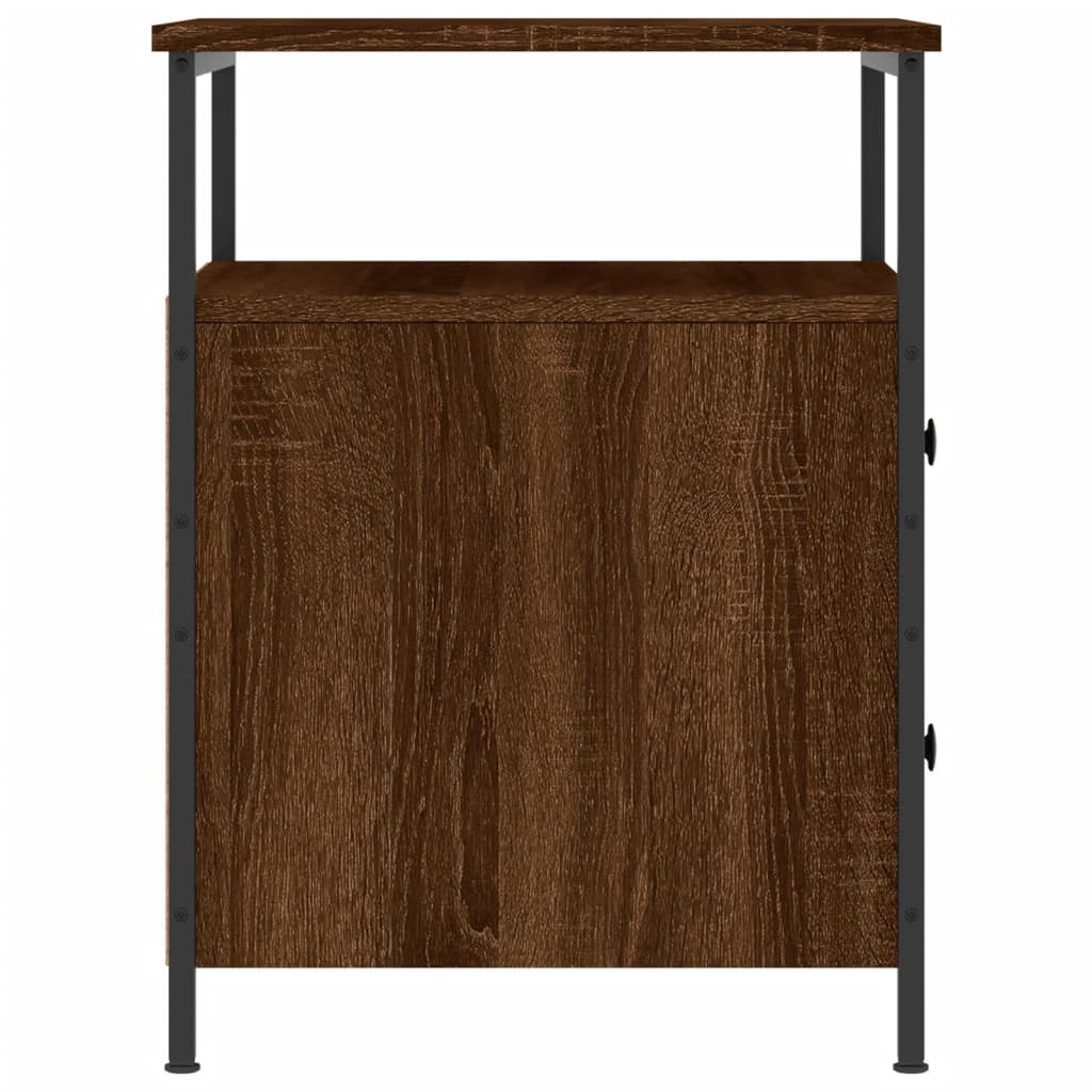 Tables de chevet 2 pcs chêne marron 44x45x60 cm bois ingénierie - XIOS