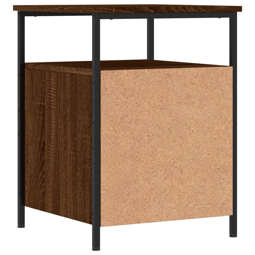 Tables de chevet 2 pcs chêne marron 44x45x60 cm bois ingénierie - XIOS